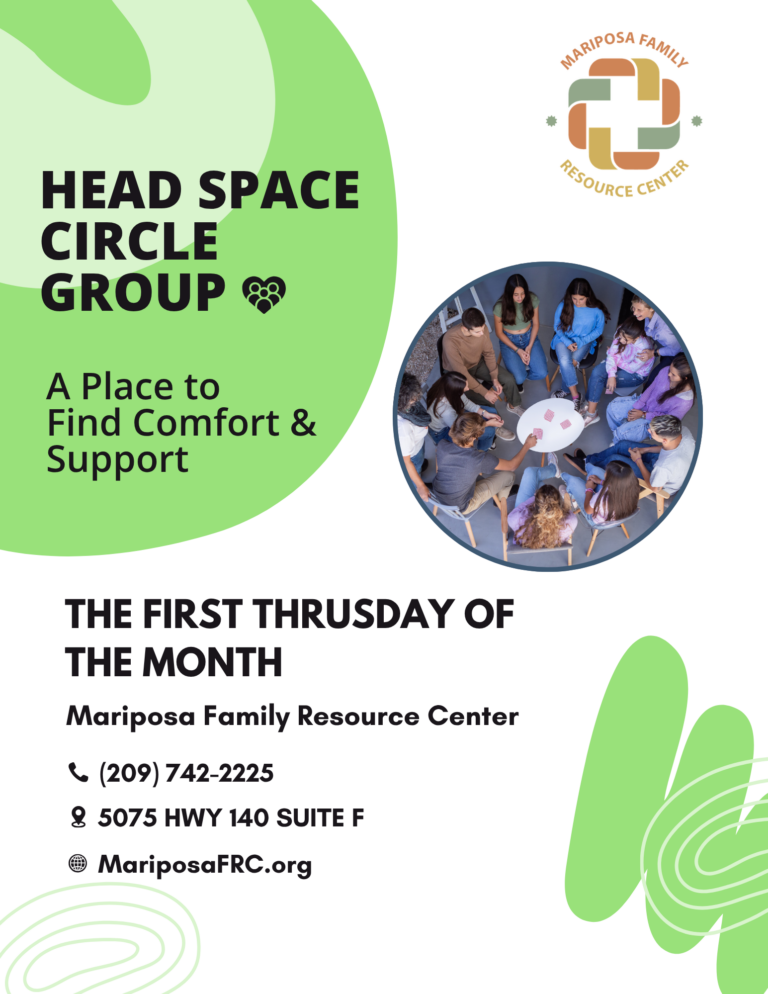 Blue and White Modern Grief and Loss Flyer (1)